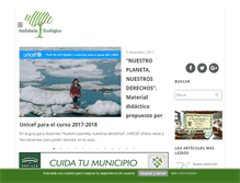 Tablet Screenshot of andaluciaecologica.com